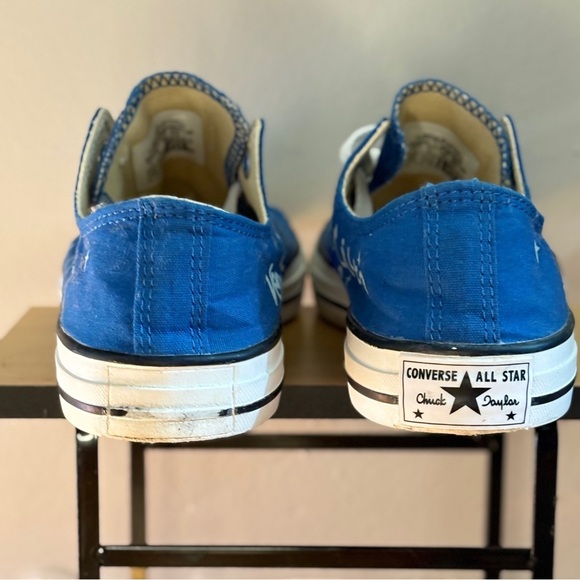 Converse Blue All Star Limited Edition Libra Zodiac Women's Sneakers - Picture 11 of 16